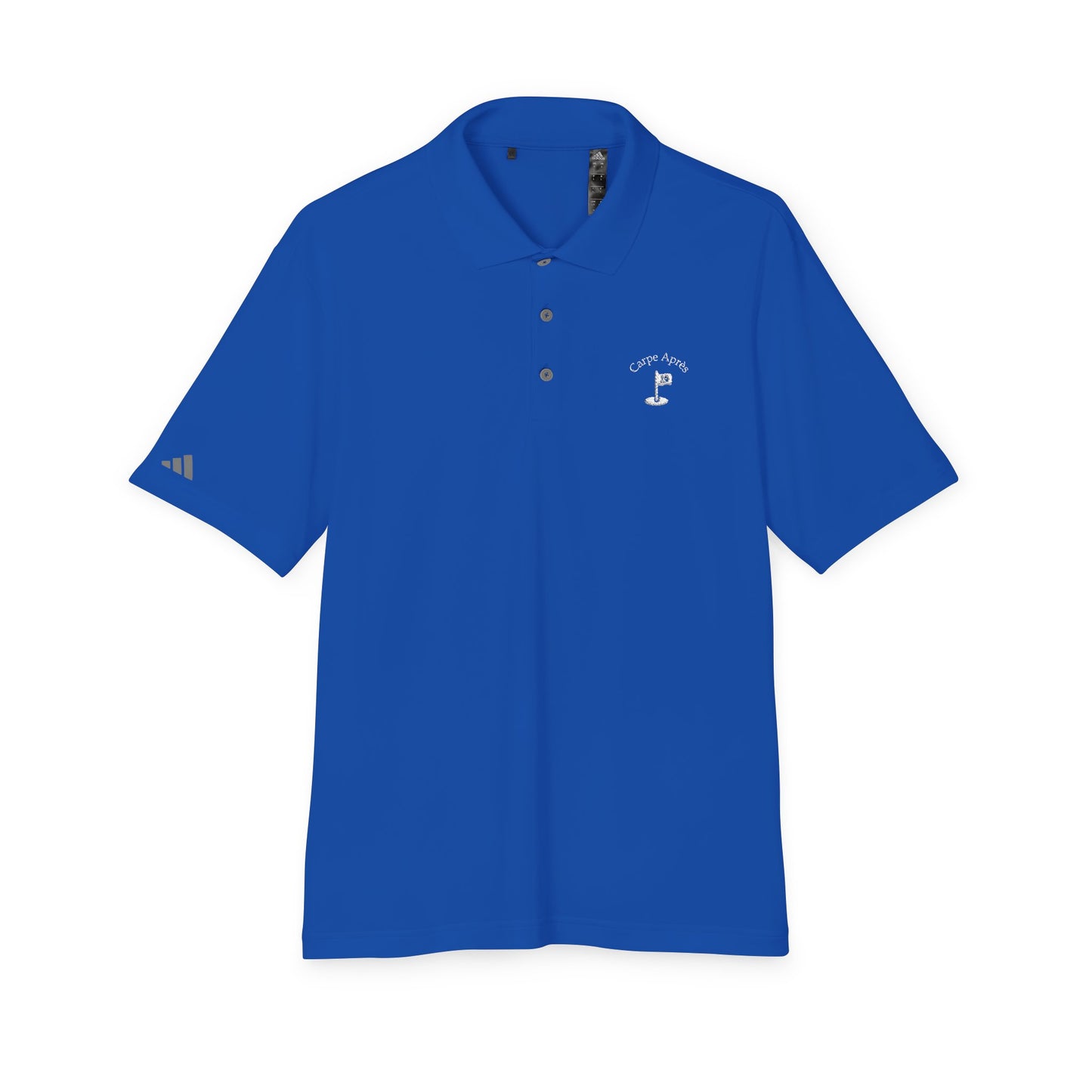 Carpe Après - Golf (OG) - Polo - White Graphic Embroidered