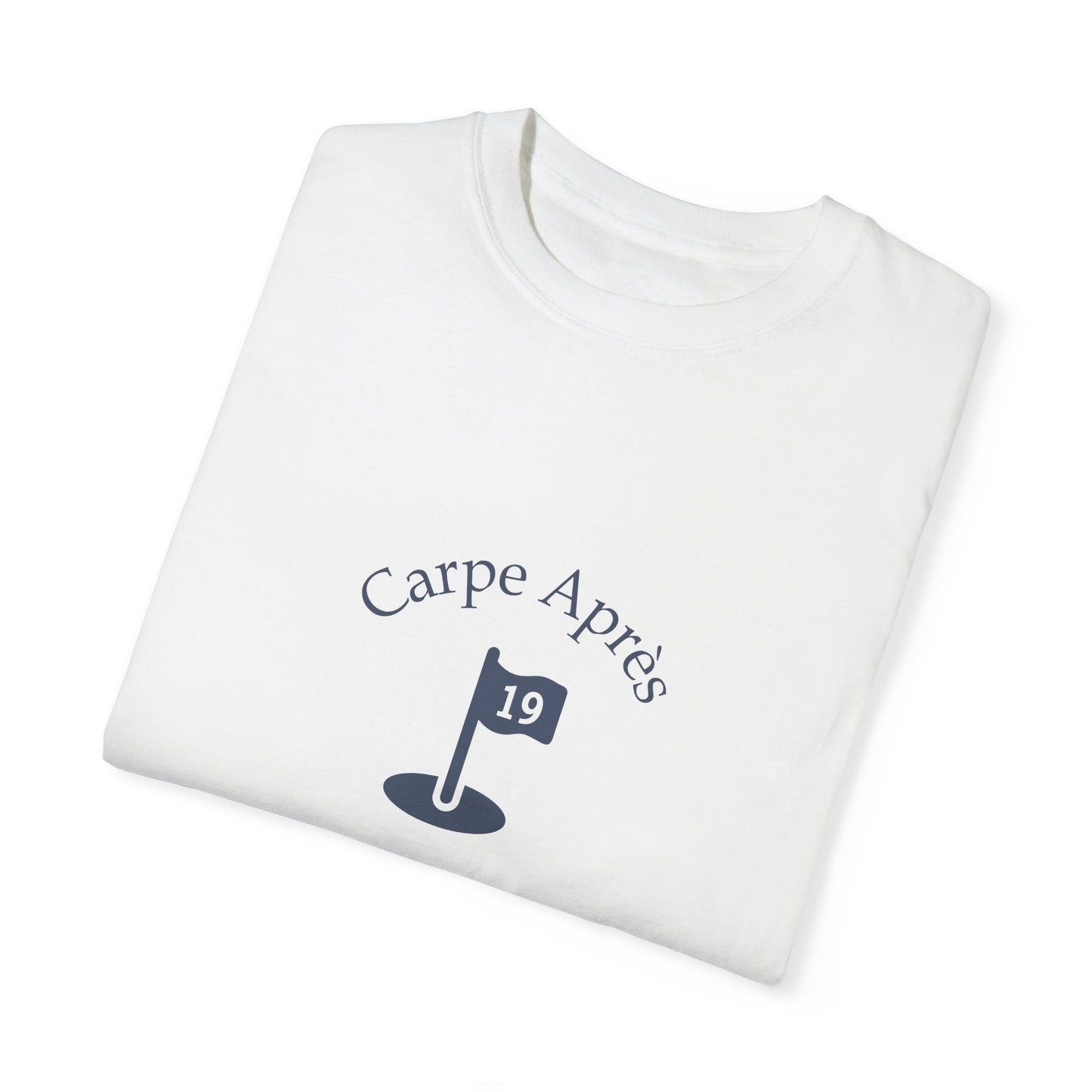 Carpe Après - Golf (OG) - Short Sleeve Tee (Graphic on front)
