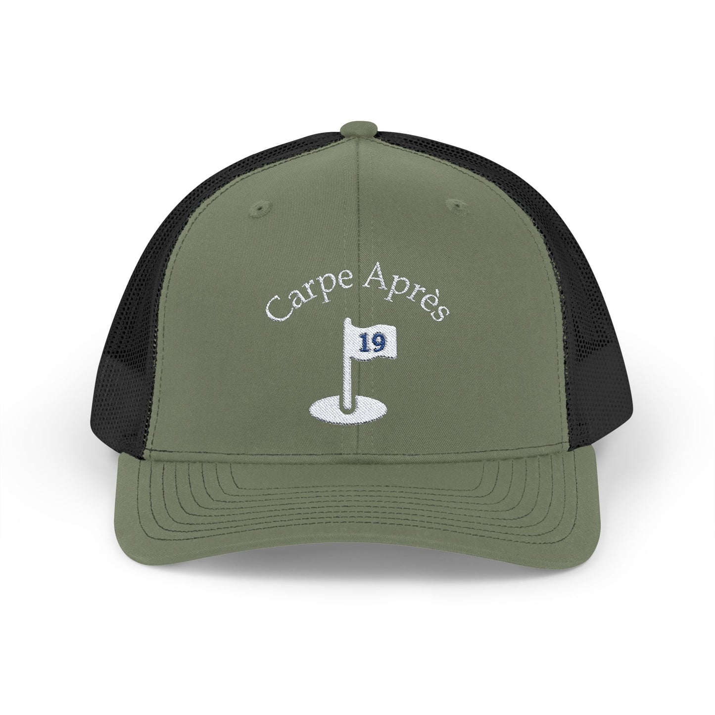 Carpe Après - Golf (OG) - White Graphic / Trucker