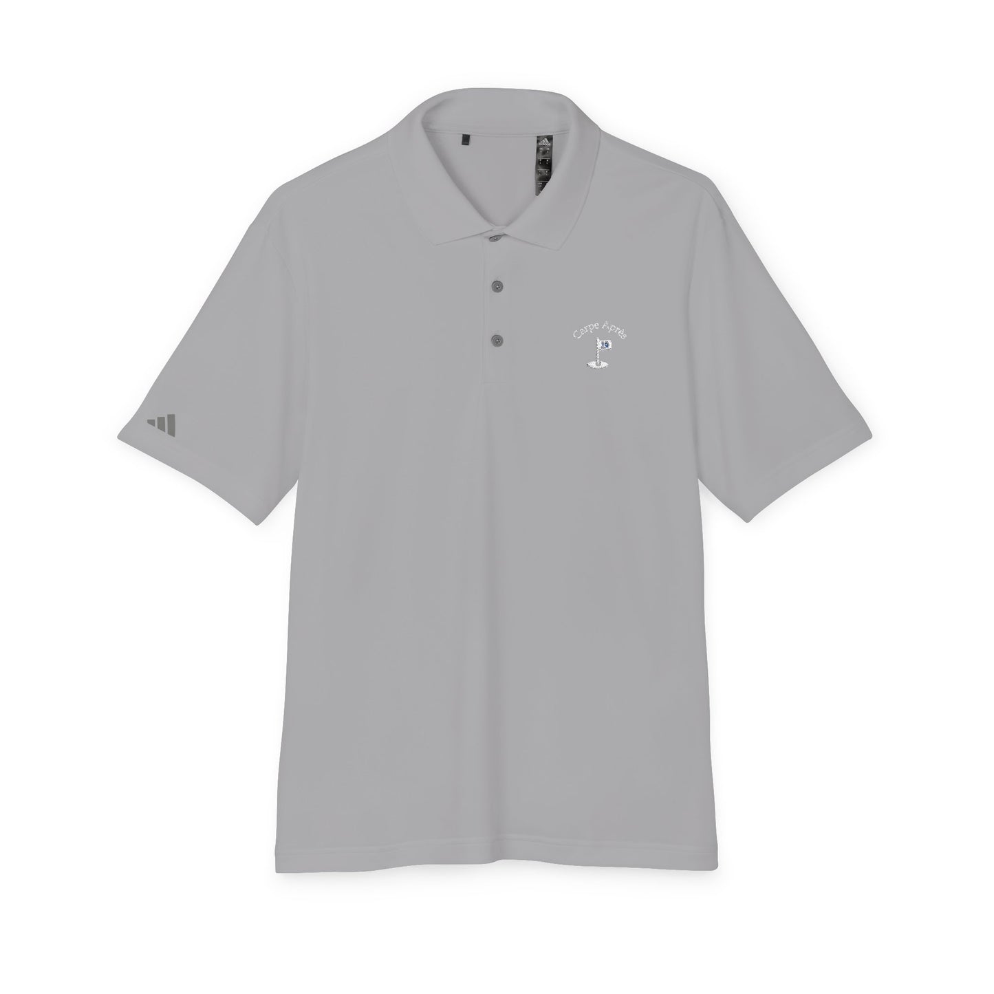Carpe Après - Golf (OG) - Polo - White Graphic Embroidered