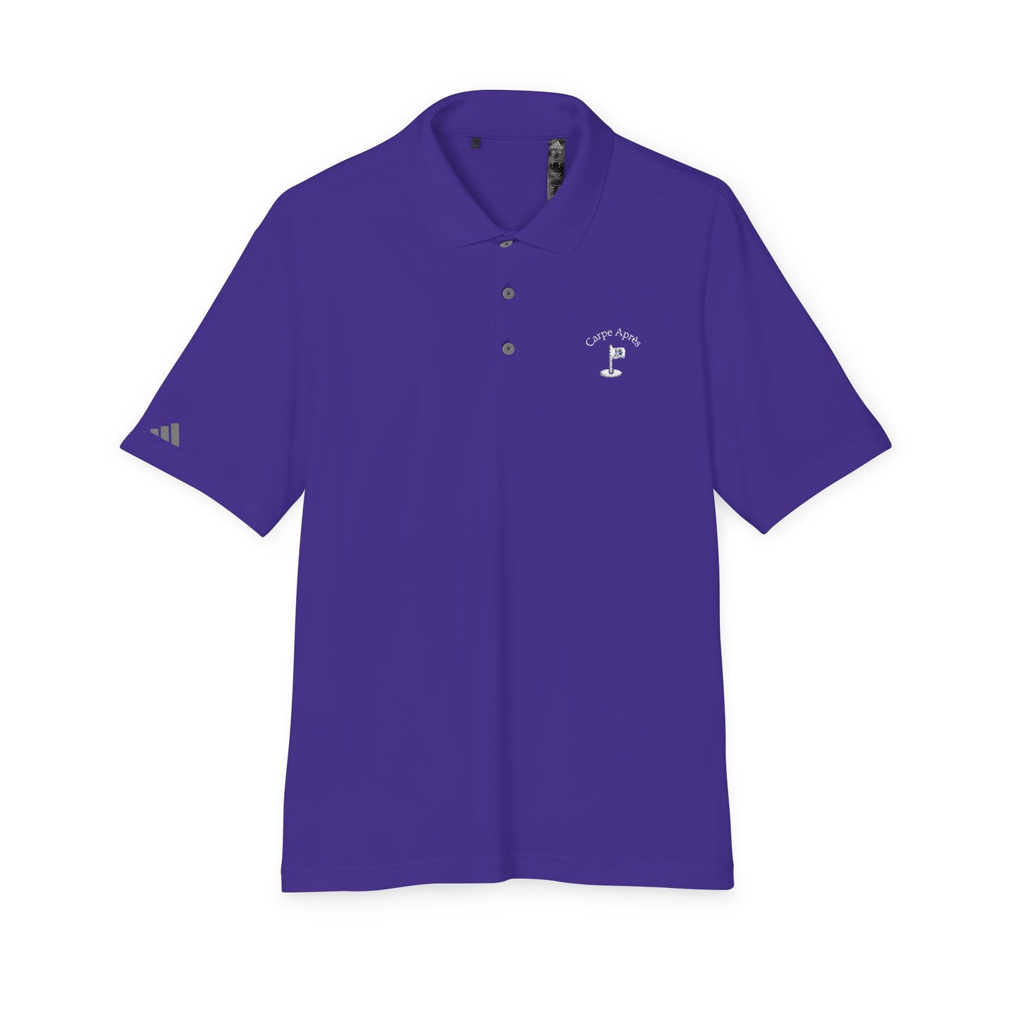 Carpe Après - Golf (OG) - Polo - White Graphic Embroidered