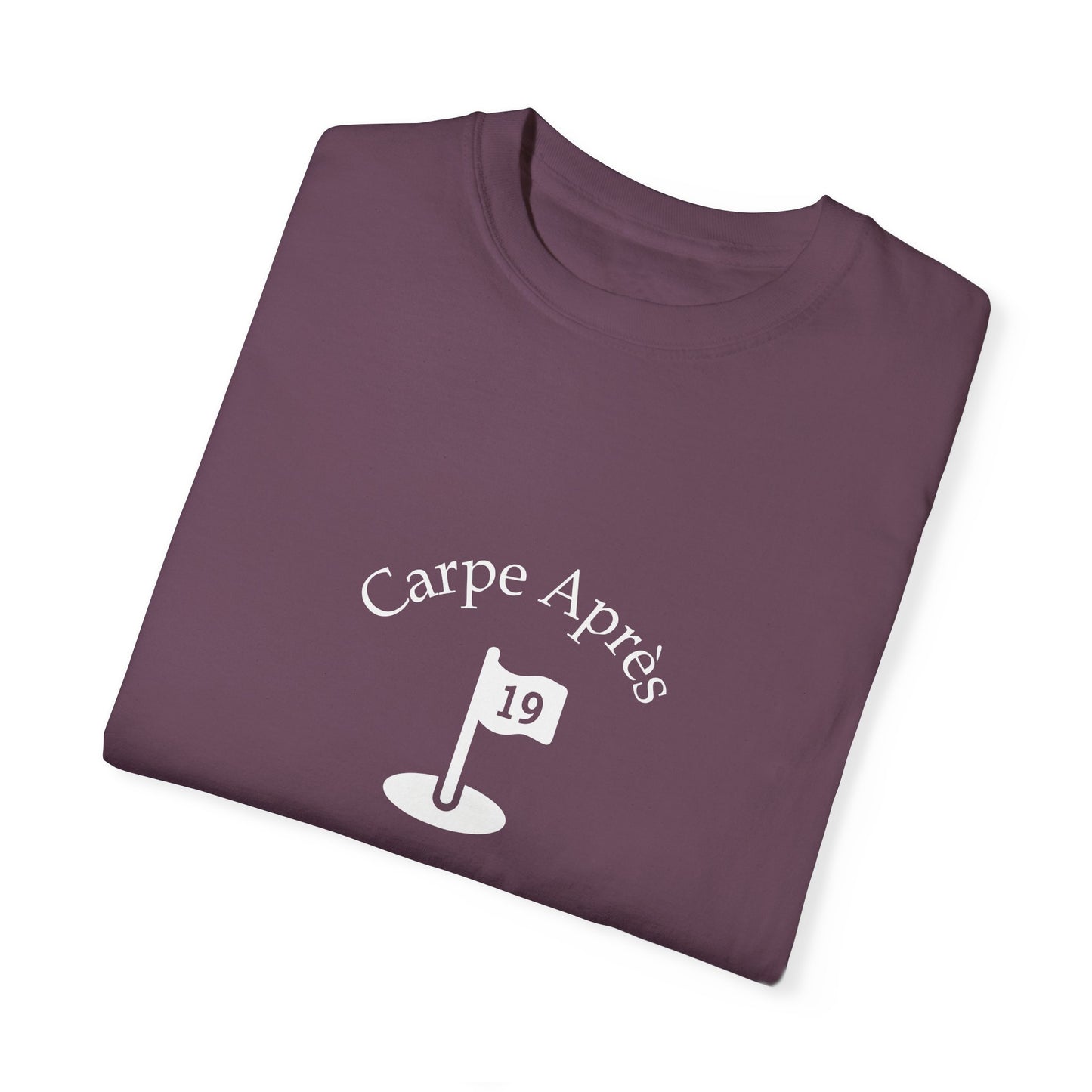 Carpe Après - Golf (OG) - Short Sleeve Tee (Graphic on front)