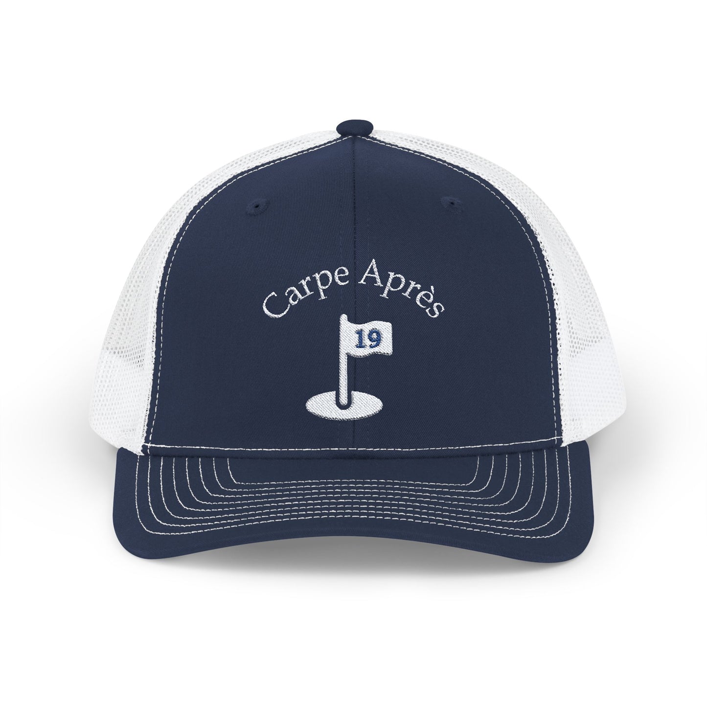 Carpe Après - Golf (OG) - White Graphic / Trucker