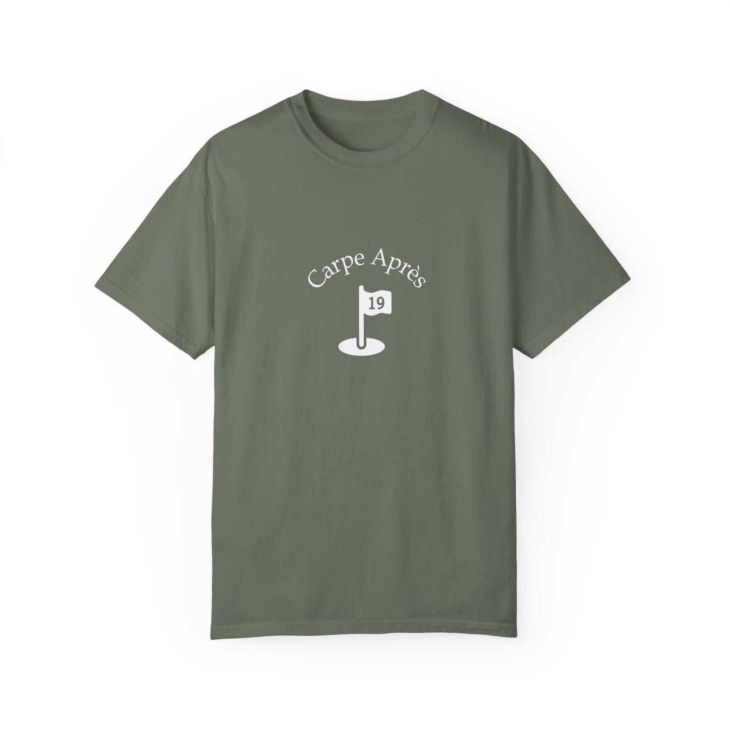 Carpe Après - Golf (OG) - Short Sleeve Tee (Graphic on front)