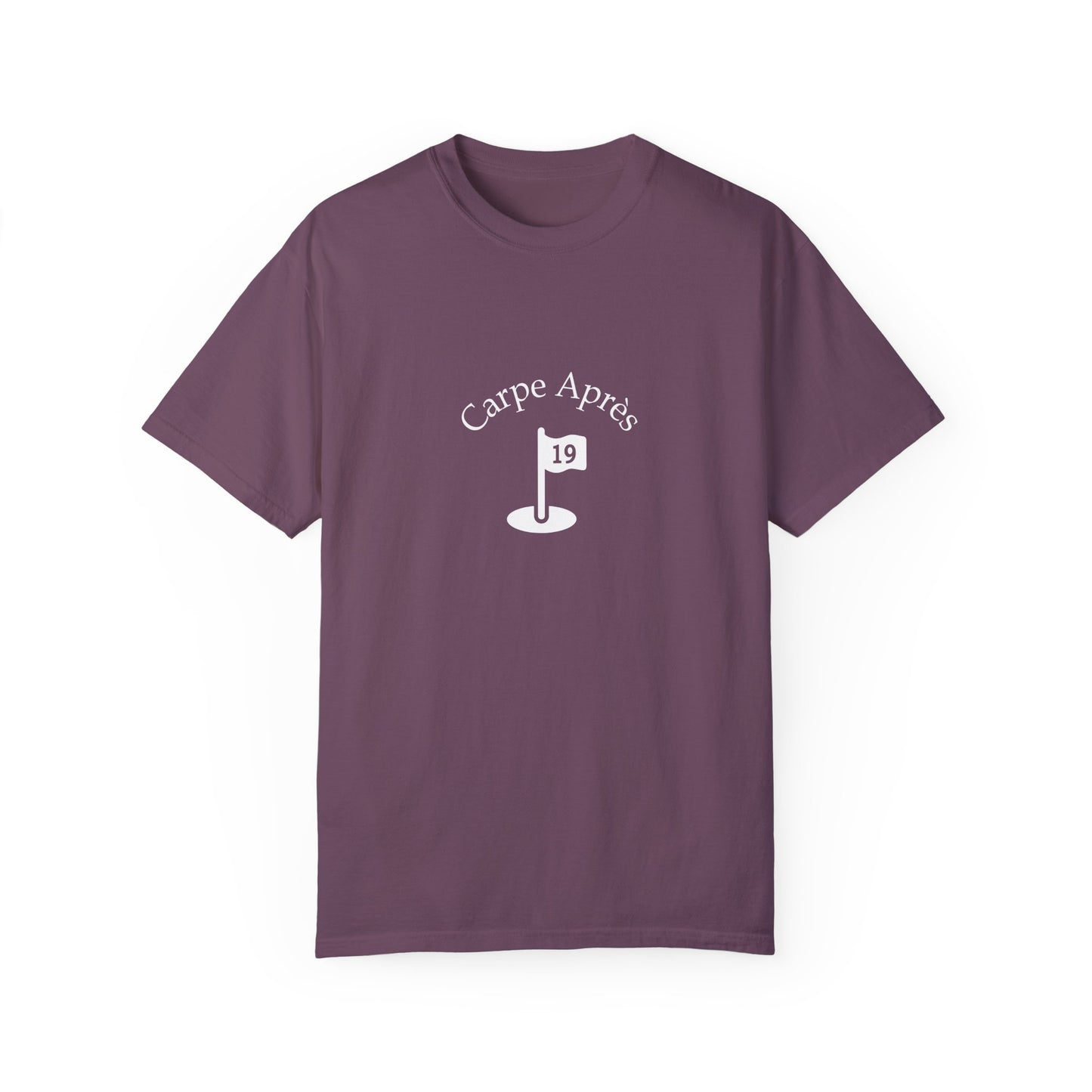 Carpe Après - Golf (OG) - Short Sleeve Tee (Graphic on front)