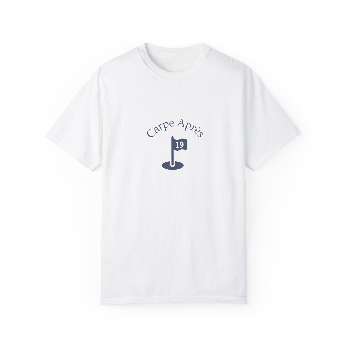 Carpe Après - Golf (OG) - Short Sleeve Tee (Graphic on front)