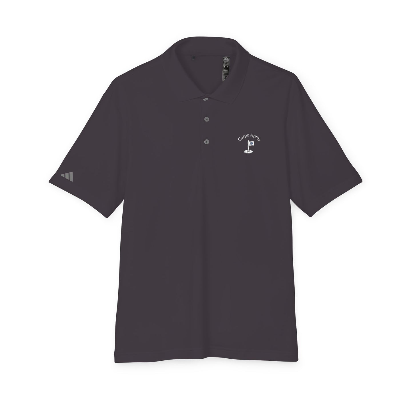 Carpe Après - Golf (OG) - Polo - White Graphic Embroidered