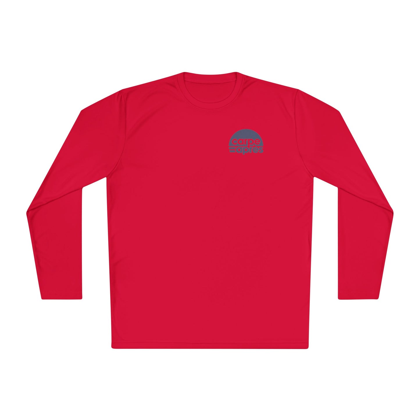 Carpe Après - Pickleball - Tech/UV Protection - Logo on Front Ski Graphic on Back