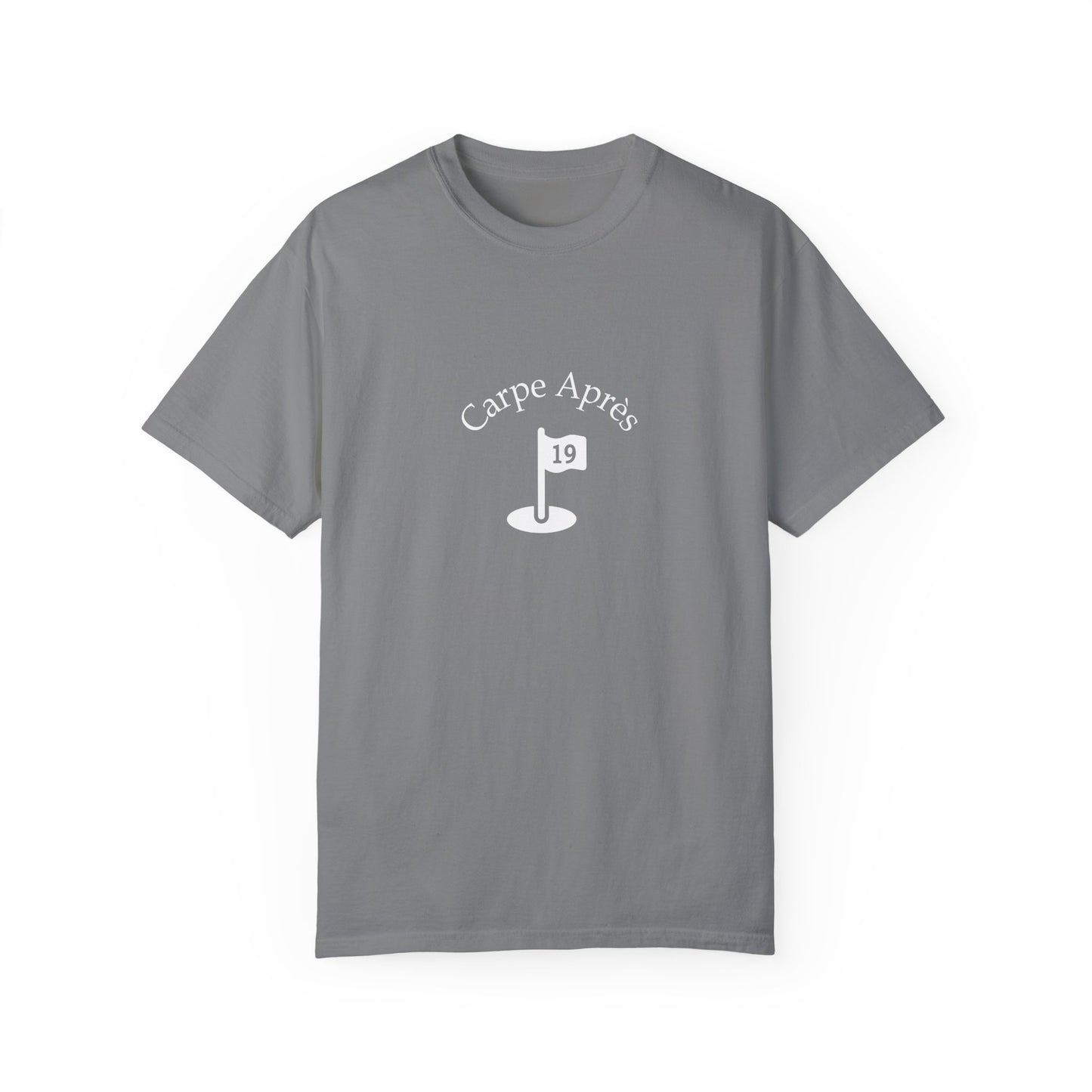 Carpe Après - Golf (OG) - Short Sleeve Tee (Graphic on front)