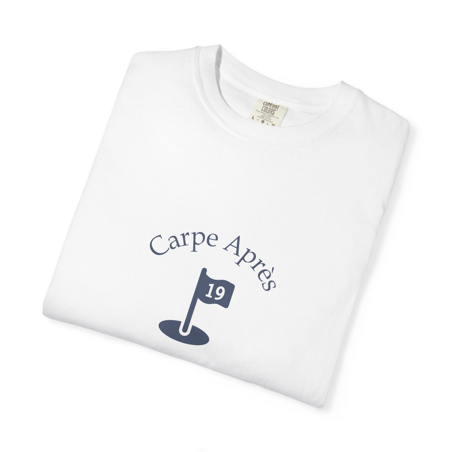 Carpe Après - Golf (OG) - Short Sleeve Tee (Graphic on front)