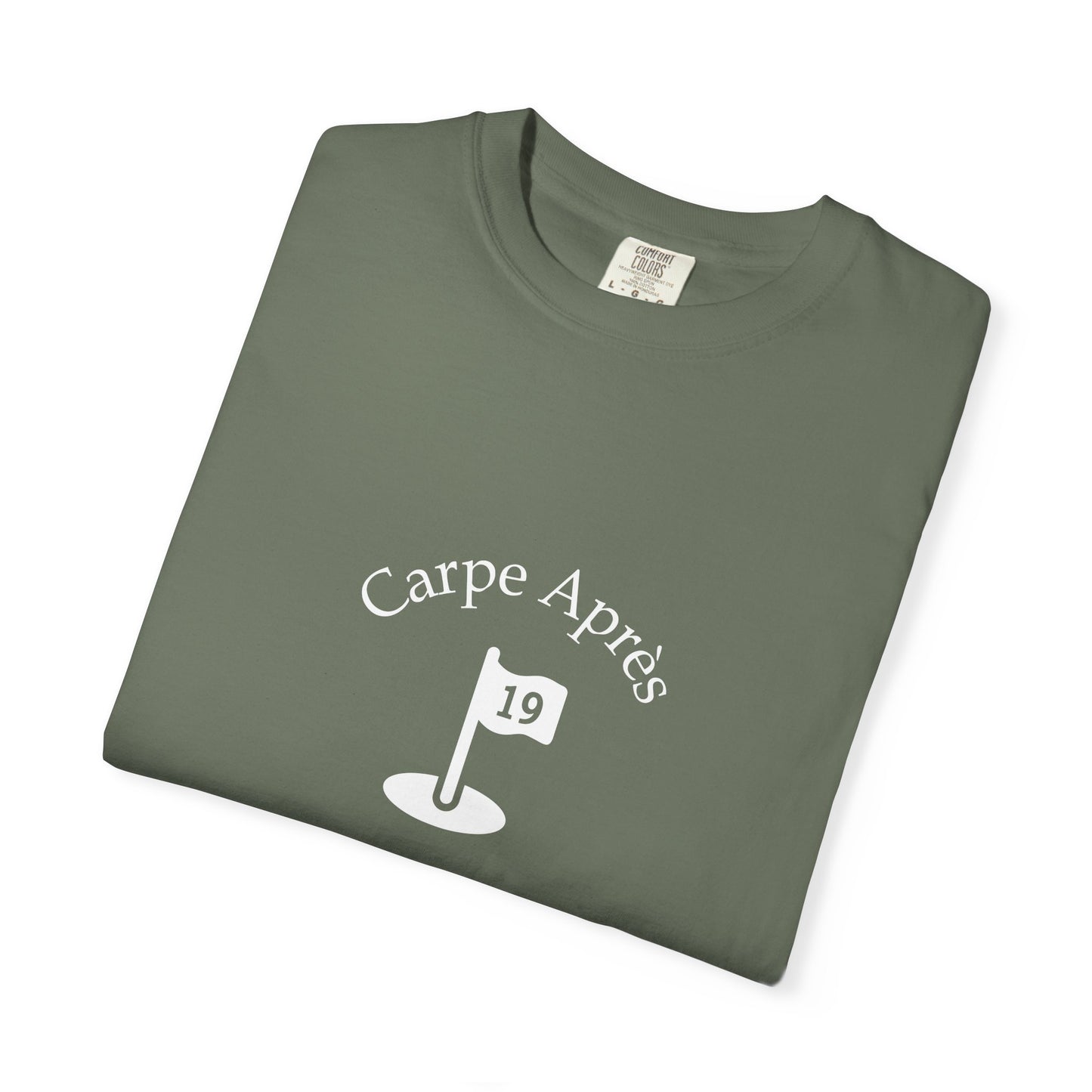 Carpe Après - Golf (OG) - Short Sleeve Tee (Graphic on front)