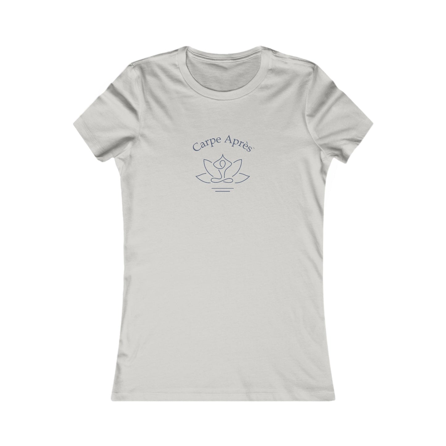 Carpe Après - Yoga - Ladies Short Sleeve Tee (Graphic on front)