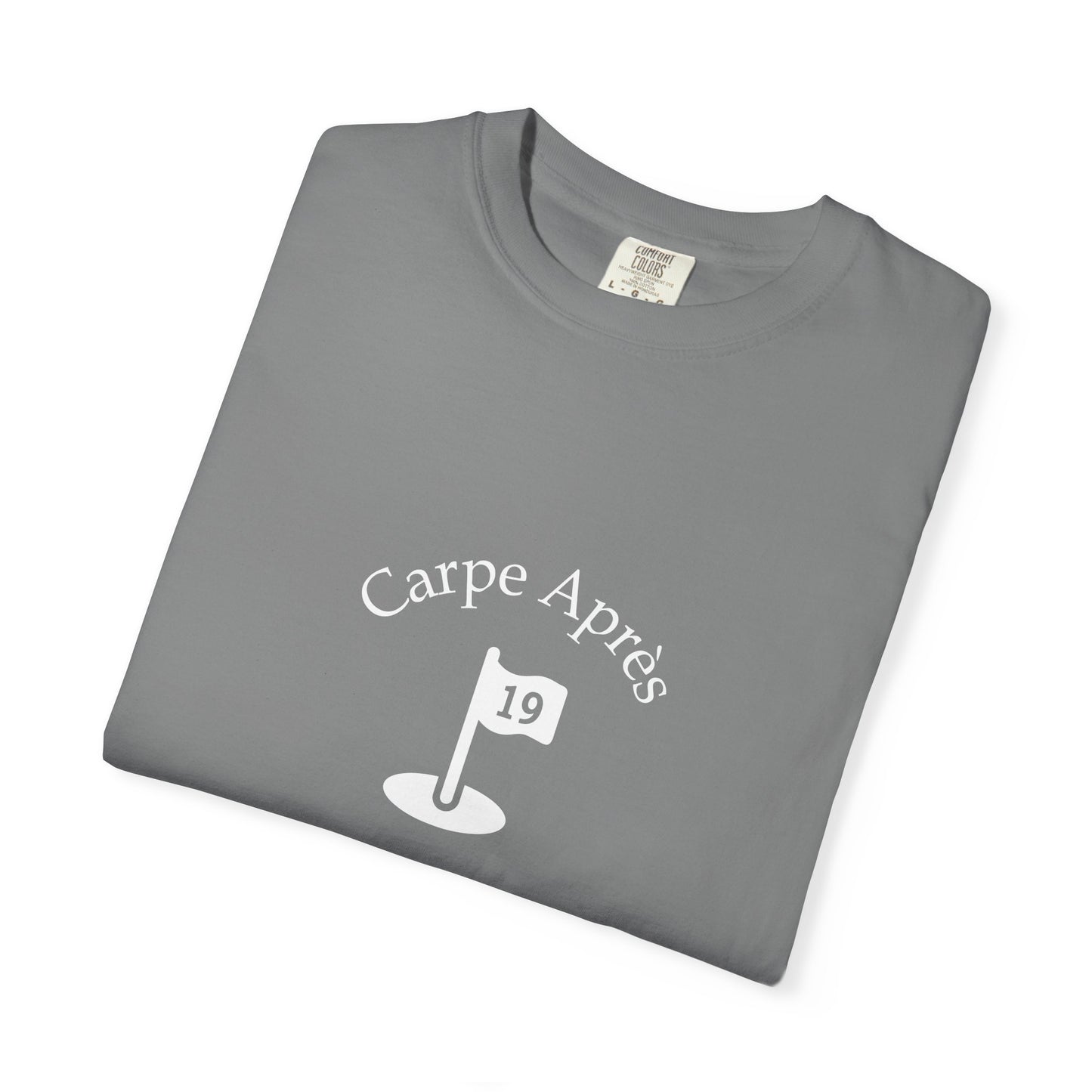 Carpe Après - Golf (OG) - Short Sleeve Tee (Graphic on front)