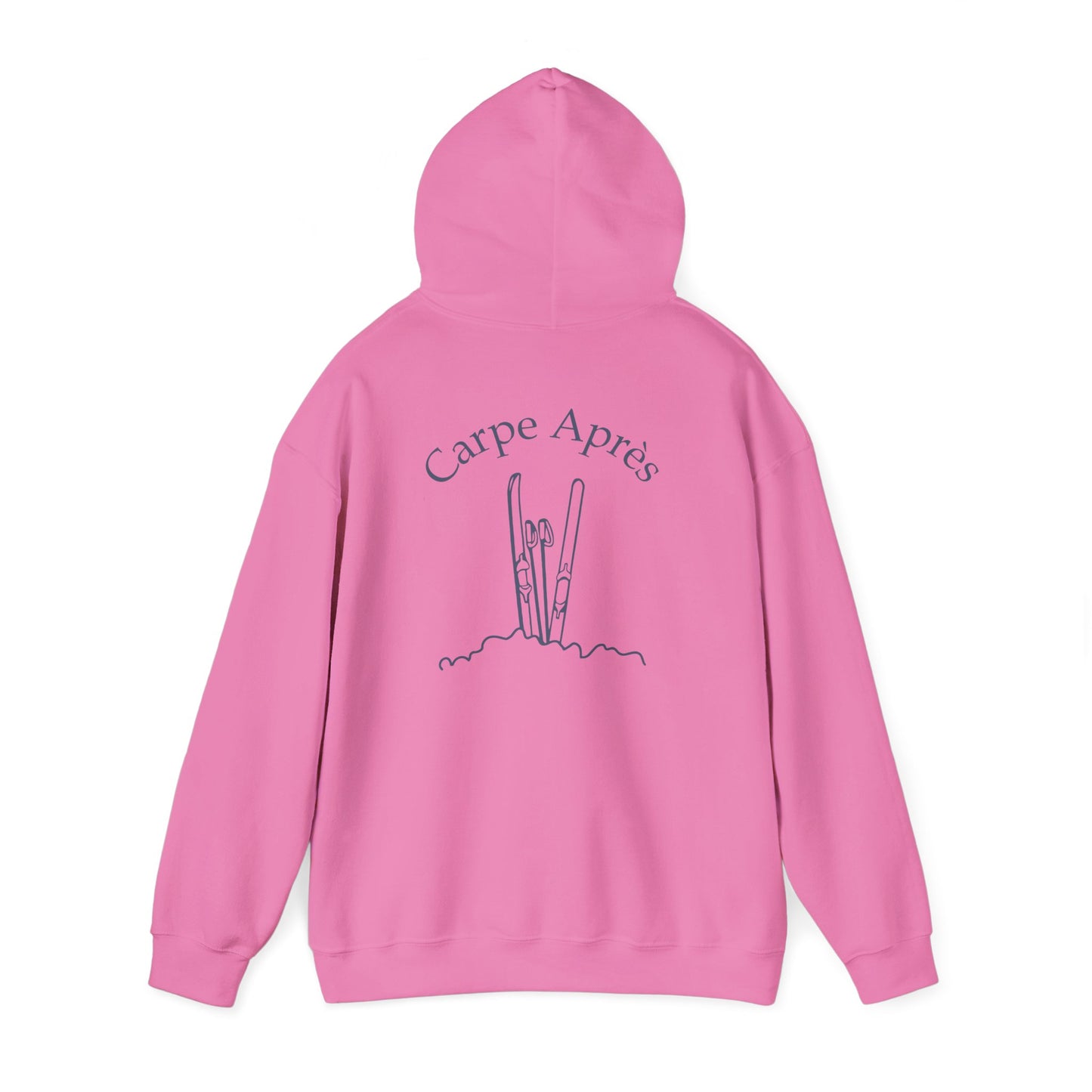 Carpe Après - Ski (OG) - Hoodie (Small graphic on front, large graphic on back)