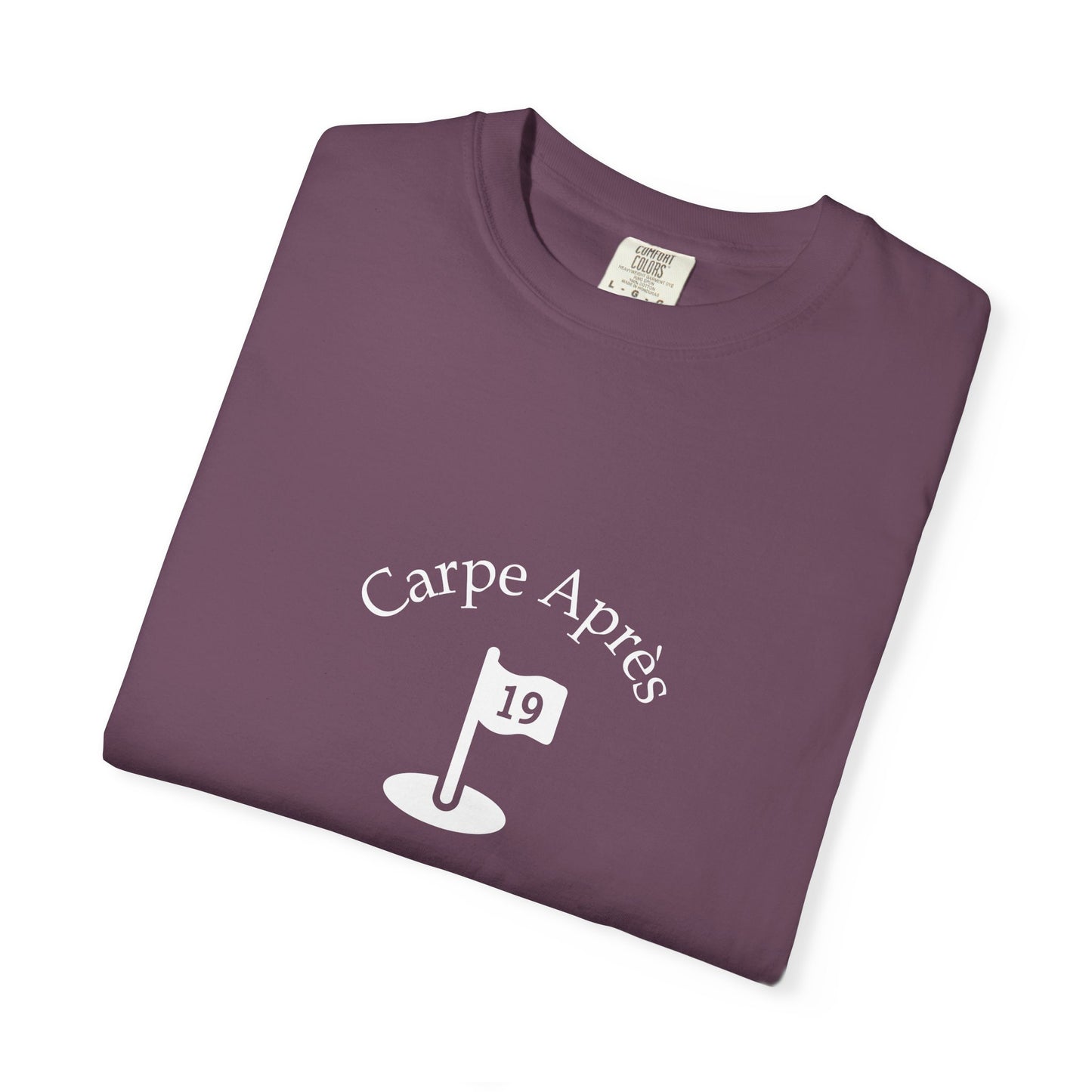 Carpe Après - Golf (OG) - Short Sleeve Tee (Graphic on front)
